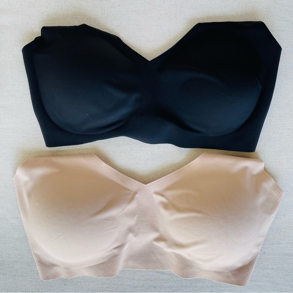 TRUE & CO. True Body Triangle Convertible Strap Bra / Bralette - Set of 2 - Picture 7 of 16